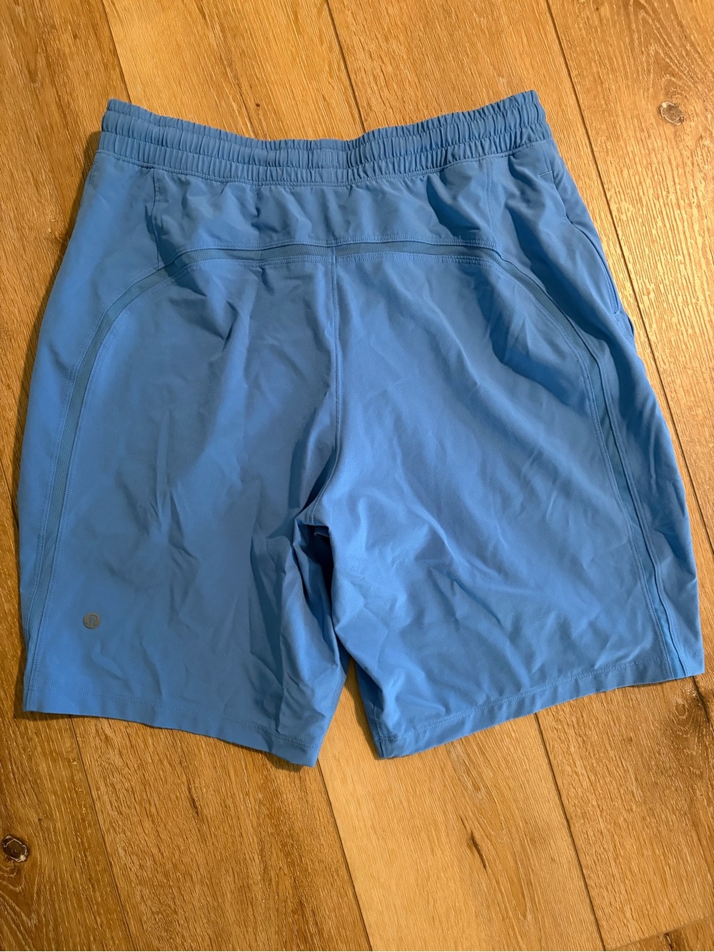 lululemon athletica blue men's athletic shorts Medium